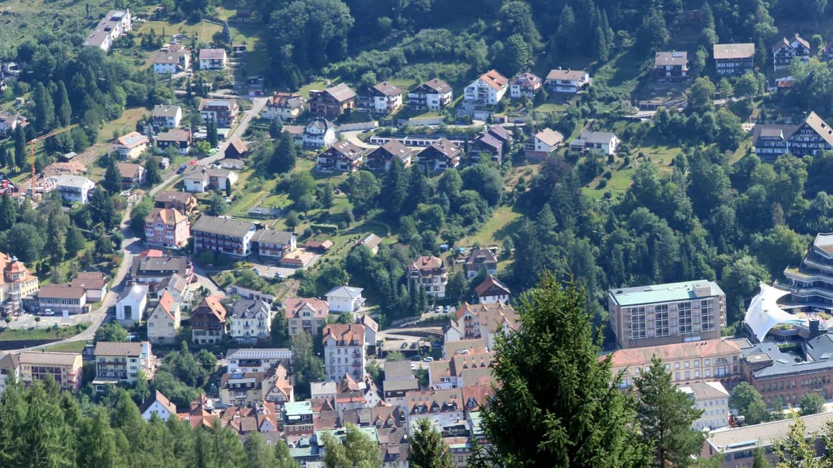 Stadtansicht von Bad Wildbad