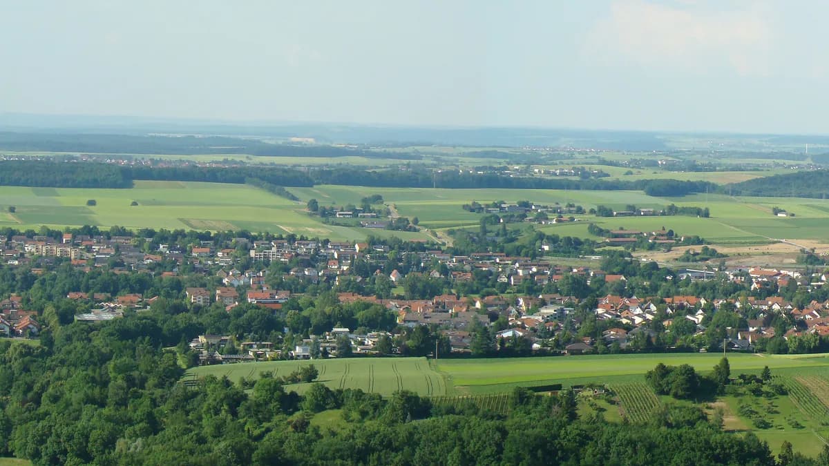 Stadtansicht von Leingarten